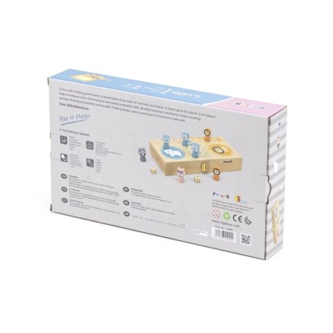 VIGA PolarB Drewniana gra Ludo Chińczyk Viga Toys VIGA PolarB Drewniana gra Ludo Chińczyk Viga Toys