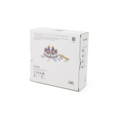 VIGA PolarB Drewniane Ciasto Tort Urodzinowy do Krojenia Viga Toys VIGA PolarB Drewniane Ciasto Tort Urodzinowy do Krojenia Viga Toys