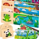 VIGA Puzzle Logiczne ze Zwierzętami Układanka Viga Toys VIGA Puzzle Logiczne ze Zwierzętami Układanka Viga Toys