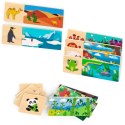 VIGA Puzzle Logiczne ze Zwierzętami Układanka Viga Toys VIGA Puzzle Logiczne ze Zwierzętami Układanka Viga Toys