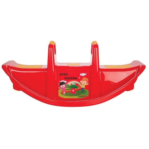 WOOPIE Bujak Wieloosobowy STAR Huśtawka Równoważna Czerwony Woopie WOOPIE Bujak Wieloosobowy STAR Huśtawka Równoważna Czerwony Woopie