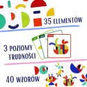 WOOPIE GREEN Drewniana Układanka Montessori 40 Wzorów do Odtworzenia 55 el. Certyfikat FSC Woopie Let's Go Green WOOPIE GREEN Drewniana Układanka Montessori 40 Wzorów do Odtworzenia 55 el. Certyfikat FSC Woopie Let's Go Green