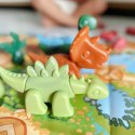 WOOPIE Zestaw Konstrukcyjny 2w1 Gra Planszowa Dinozaury + Kostka 46 el. Woopie WOOPIE Zestaw Konstrukcyjny 2w1 Gra Planszowa Dinozaury + Kostka 46 el. Woopie