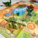 WOOPIE Zestaw Konstrukcyjny 2w1 Gra Planszowa Dinozaury + Kostka 46 el. Woopie WOOPIE Zestaw Konstrukcyjny 2w1 Gra Planszowa Dinozaury + Kostka 46 el. Woopie
