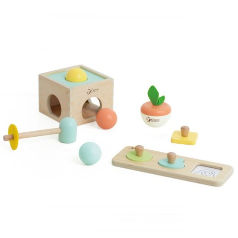 CLASSIC WORLD Pastelowy Zestaw Edukacyjny dla Dzieci Box od 6 do 12 miesiąca Classic World CLASSIC WORLD Pastelowy Zestaw Edukacyjny dla Dzieci Box od 6 do 12 miesiąca Classic World