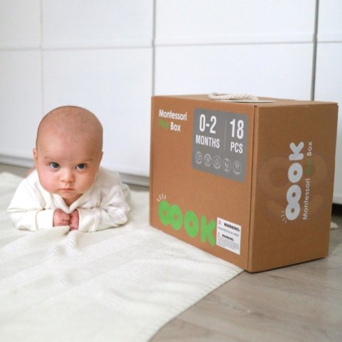 TOOKY TOY Box Pudełko XXL Montessori Edukacyjne 7w1 Sensoryczne 0-2 Mies Tooky Toy TOOKY TOY Box Pudełko XXL Montessori Edukacyjne 7w1 Sensoryczne 0-2 Mies Tooky Toy