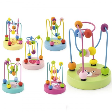VIGA Drewniany Poręczny Labirynt Przeplatanka Pętla Motoryczna 1szt Viga Toys VIGA Drewniany Poręczny Labirynt Przeplatanka Pętla Motoryczna 1szt Viga Toys