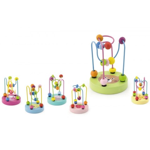 VIGA Drewniany Poręczny Labirynt Przeplatanka Pętla Motoryczna 1szt Viga Toys VIGA Drewniany Poręczny Labirynt Przeplatanka Pętla Motoryczna 1szt Viga Toys