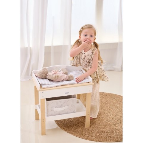 VIGA Drewniany Przewijak 2w1 Wanienka dla Lalek Viga Toys VIGA Drewniany Przewijak 2w1 Wanienka dla Lalek Viga Toys