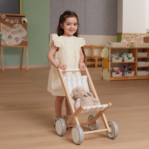 VIGA Drewniany Wózek Dla Lalek Spacerówka Viga Toys VIGA Drewniany Wózek Dla Lalek Spacerówka Viga Toys
