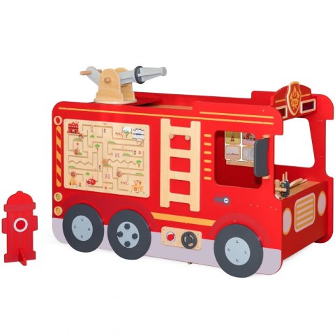 VIGA Duży Drewniany Wóz Strażacki Plac Zabaw Montessori Viga Toys VIGA Duży Drewniany Wóz Strażacki Plac Zabaw Montessori Viga Toys