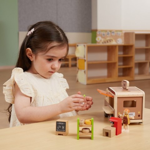 VIGA Food truck Drewniane Auto Kawiarnia Cukiernia Viga Toys VIGA Food truck Drewniane Auto Kawiarnia Cukiernia Viga Toys