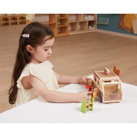 VIGA Food truck Drewniane Auto Kawiarnia Cukiernia Viga Toys VIGA Food truck Drewniane Auto Kawiarnia Cukiernia Viga Toys