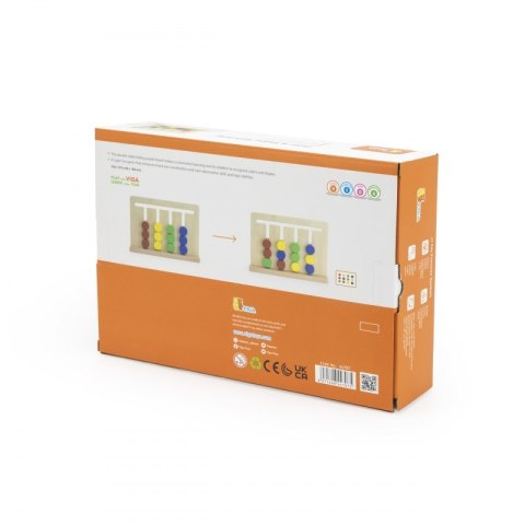 VIGA Gra Logiczna Odwzoruj Kolory i Figury Montessori Viga Toys VIGA Gra Logiczna Odwzoruj Kolory i Figury Montessori Viga Toys