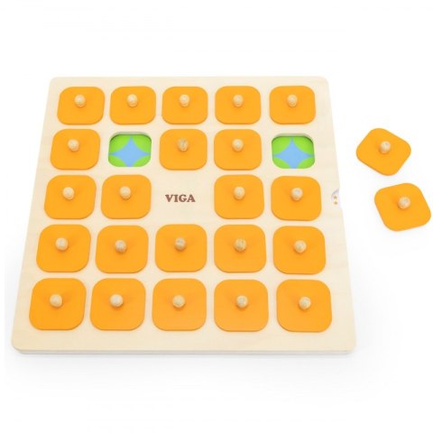 VIGA Gra Pamięciowa Memory Zgadnij Obrazki 10 Kart Montessori Duża Viga Toys VIGA Gra Pamięciowa Memory Zgadnij Obrazki 10 Kart Montessori Duża Viga Toys