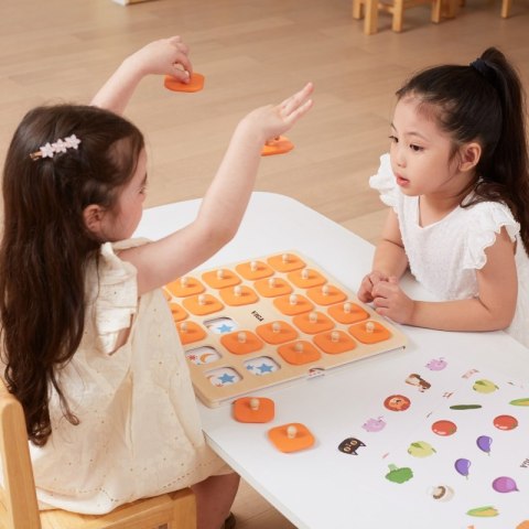 VIGA Gra Pamięciowa Memory Zgadnij Obrazki 10 Kart Montessori Duża Viga Toys VIGA Gra Pamięciowa Memory Zgadnij Obrazki 10 Kart Montessori Duża Viga Toys