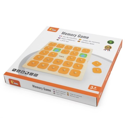 VIGA Gra Pamięciowa Memory Zgadnij Obrazki 10 Kart Montessori Duża Viga Toys VIGA Gra Pamięciowa Memory Zgadnij Obrazki 10 Kart Montessori Duża Viga Toys