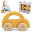 VIGA PolarB Drewniany Samochodzik do Pchania Żółty Viga Toys VIGA PolarB Drewniany Samochodzik do Pchania Żółty Viga Toys