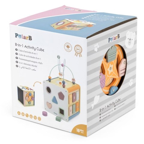VIGA PolarB Edukacyjna Kostka 8w1 Sześcian Aktywności Viga Toys VIGA PolarB Edukacyjna Kostka 8w1 Sześcian Aktywności Viga Toys
