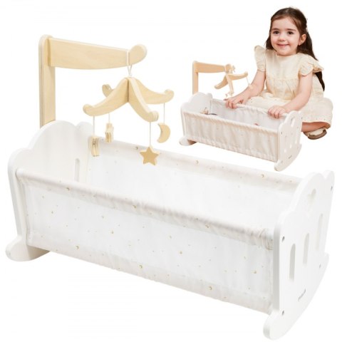 VIGA PolarB Kołyska Drewniana dla Lalek Łóżeczko Viga Toys VIGA PolarB Kołyska Drewniana dla Lalek Łóżeczko Viga Toys