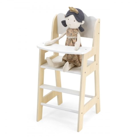 VIGA PolarB Krzesełko do Karmienia dla Lalek Białe Drewniane Viga Toys VIGA PolarB Krzesełko do Karmienia dla Lalek Białe Drewniane Viga Toys