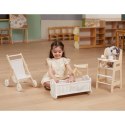 VIGA PolarB Krzesełko do Karmienia dla Lalek Białe Drewniane Viga Toys VIGA PolarB Krzesełko do Karmienia dla Lalek Białe Drewniane Viga Toys