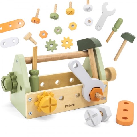 VIGA PolarB Skrzynka z Narzędziami Zestaw Drewniany Viga Toys VIGA PolarB Skrzynka z Narzędziami Zestaw Drewniany Viga Toys