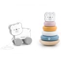 VIGA PolarB Zestaw Miś Polarny Drewniana Piramidka + Miś Polarny do Ciągnięcia Viga Toys VIGA PolarB Zestaw Miś Polarny Drewniana Piramidka + Miś Polarny do Ciągnięcia Viga Toys