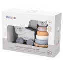 VIGA PolarB Zestaw Miś Polarny Drewniana Piramidka + Miś Polarny do Ciągnięcia Viga Toys VIGA PolarB Zestaw Miś Polarny Drewniana Piramidka + Miś Polarny do Ciągnięcia Viga Toys