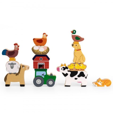 VIGA Układanka w Stosy Farma Zwierzęta Viga Toys VIGA Układanka w Stosy Farma Zwierzęta Viga Toys
