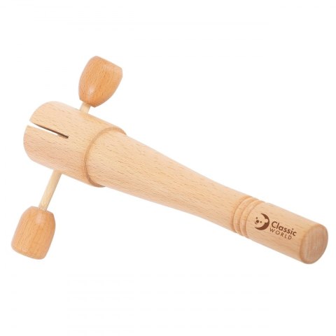 CLASSIC WORLD EDU Instrument Muzyczny Perkusyjny Tone Block z Uchwytem Classic World EDU CLASSIC WORLD EDU Instrument Muzyczny Perkusyjny Tone Block z Uchwytem Classic World EDU
