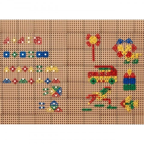MASTERKIDZ Zestaw Geometrycznych Kształtów Klocków do Paneli Ściennych STEM 260 el. Masterkidz MASTERKIDZ Zestaw Geometrycznych Kształtów Klocków do Paneli Ściennych STEM 260 el. Masterkidz