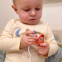 TOOKY TOY Kosmiczny Śpiący Księżyc Balansująca Układanka Drewniana Nawlekanka Montessori Kosmos Tooky Toy