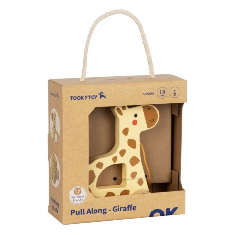 TOOKY TOY Żyrafka do Ciągnięcia Drewniany Tooky Toy TOOKY TOY Żyrafka do Ciągnięcia Drewniany Tooky Toy