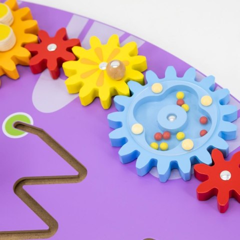 VIGA Drewniana Tablica Sensoryczna-Manipulacyjna EDU Triceratops Viga Toys VIGA Drewniana Tablica Sensoryczna-Manipulacyjna EDU Triceratops Viga Toys