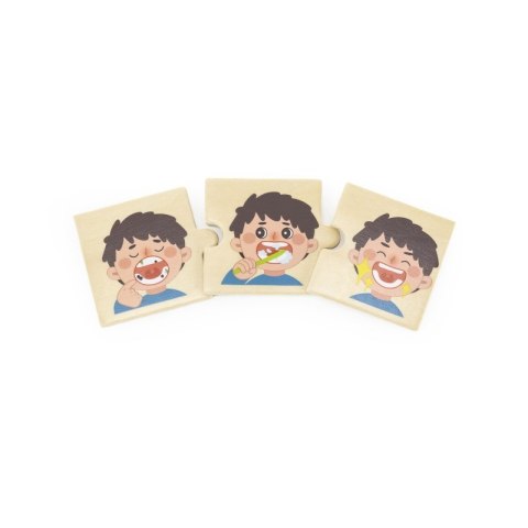 VIGA Drewniana Układanka Puzzle Dopasuj Czynności Dzieci Viga Toys VIGA Drewniana Układanka Puzzle Dopasuj Czynności Dzieci Viga Toys