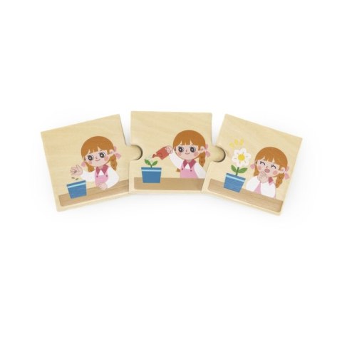 VIGA Drewniana Układanka Puzzle Dopasuj Czynności Dzieci Viga Toys VIGA Drewniana Układanka Puzzle Dopasuj Czynności Dzieci Viga Toys