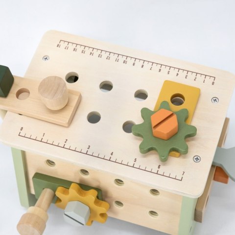 VIGA PolarB Mini Warsztat 2w1 Skrzynka z Narzędziami Zestaw Drewniany Viga Toys VIGA PolarB Mini Warsztat 2w1 Skrzynka z Narzędziami Zestaw Drewniany Viga Toys