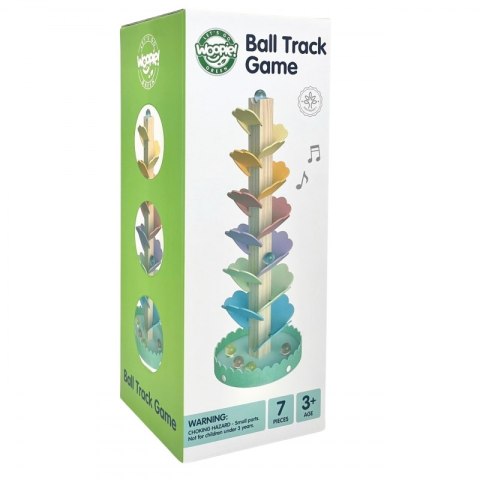 WOOPIE GREEN Drewniany Kulodrom Muzyczne Drzewko Tęczowe Montessori FSC Woopie Let's Go Green WOOPIE GREEN Drewniany Kulodrom Muzyczne Drzewko Tęczowe Montessori FSC Woopie Let's Go Green