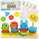 WOOPIE GREEN Układanka Montessori Piramidka Zwierzątka 27 el. FSC Woopie Let's Go Green WOOPIE GREEN Układanka Montessori Piramidka Zwierzątka 27 el. FSC Woopie Let's Go Green