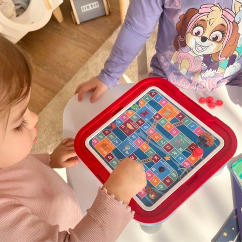 WOOPIE Stolik Gier Planszowych Logicznych 65 el. Zestaw 10w1 Woopie WOOPIE Stolik Gier Planszowych Logicznych 65 el. Zestaw 10w1 Woopie
