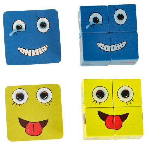 Gra edukacyjne wyzwania nauka emocji klocki drewniane Kik sp. z o.o. sp. k. Gra edukacyjne wyzwania nauka emocji klocki drewniane Kik sp. z o.o. sp. k.