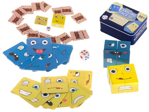 Gra edukacyjne wyzwania nauka emocji klocki drewniane Kik sp. z o.o. sp. k. Gra edukacyjne wyzwania nauka emocji klocki drewniane Kik sp. z o.o. sp. k.