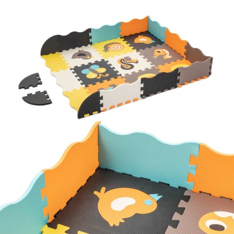Mata edukacyjna piankowa puzzle zwierzątka kolorowa 114 x 114 cm 25 elementów Kik sp. z o.o. sp. k. Mata edukacyjna piankowa puzzle zwierzątka kolorowa 114 x 114 cm 25 elementów Kik sp. z o.o. sp. k.