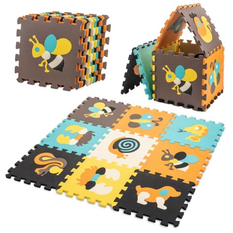 Mata edukacyjna piankowa puzzle zwierzątka kolorowa 85 x 85 cm 9 elementów Kik sp. z o.o. sp. k. Mata edukacyjna piankowa puzzle zwierzątka kolorowa 85 x 85 cm 9 elementów Kik sp. z o.o. sp. k.