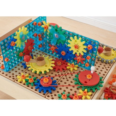 MASTERKIDZ Zestaw Akcesoriów Mix Koła Zębate do Paneli Ściennych STEM 198 el. Masterkidz MASTERKIDZ Zestaw Akcesoriów Mix Koła Zębate do Paneli Ściennych STEM 198 el. Masterkidz