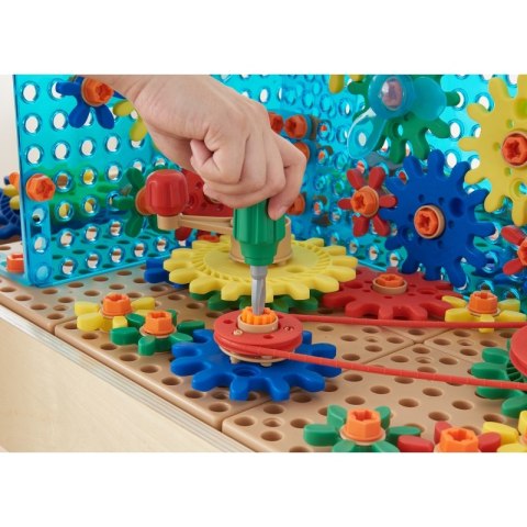 MASTERKIDZ Zestaw Akcesoriów Mix Koła Zębate do Paneli Ściennych STEM 198 el. Masterkidz MASTERKIDZ Zestaw Akcesoriów Mix Koła Zębate do Paneli Ściennych STEM 198 el. Masterkidz