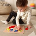 TOOKY TOY Edukacyjna Drewniana Układanka Stopy Nauka Liczenia i Kolorów Tooky Toy TOOKY TOY Edukacyjna Drewniana Układanka Stopy Nauka Liczenia i Kolorów Tooky Toy