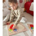 TOOKY TOY Edukacyjna Drewniana Układanka Stopy Nauka Liczenia i Kolorów Tooky Toy TOOKY TOY Edukacyjna Drewniana Układanka Stopy Nauka Liczenia i Kolorów Tooky Toy