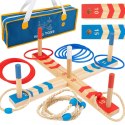 Tooky Toy Drewniana Gra Fun Serso Zręcznościowa Ring Cross Tooky Toy Tooky Toy Drewniana Gra Fun Serso Zręcznościowa Ring Cross Tooky Toy